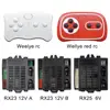 for weelye RX23 RX18 RC Accessories 6V/12V Car Bluetooth Receiver Remote Control Controller Smooth Start 5