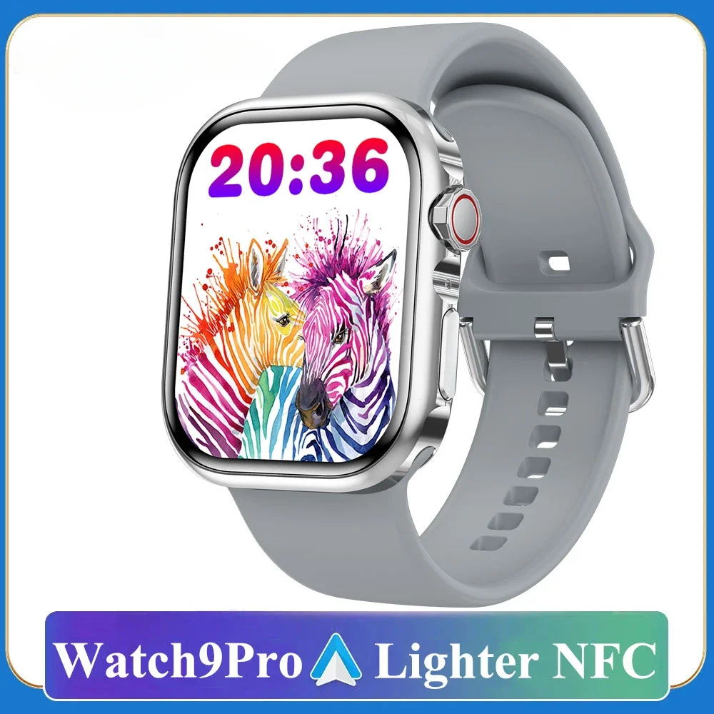 

2024 NFC Smart Watch 9 Pro Phone Call Bluetooth Pk hk9 Sport Smartwatch for Men Women Generation 9 Waterproof for IWO SmartWatch