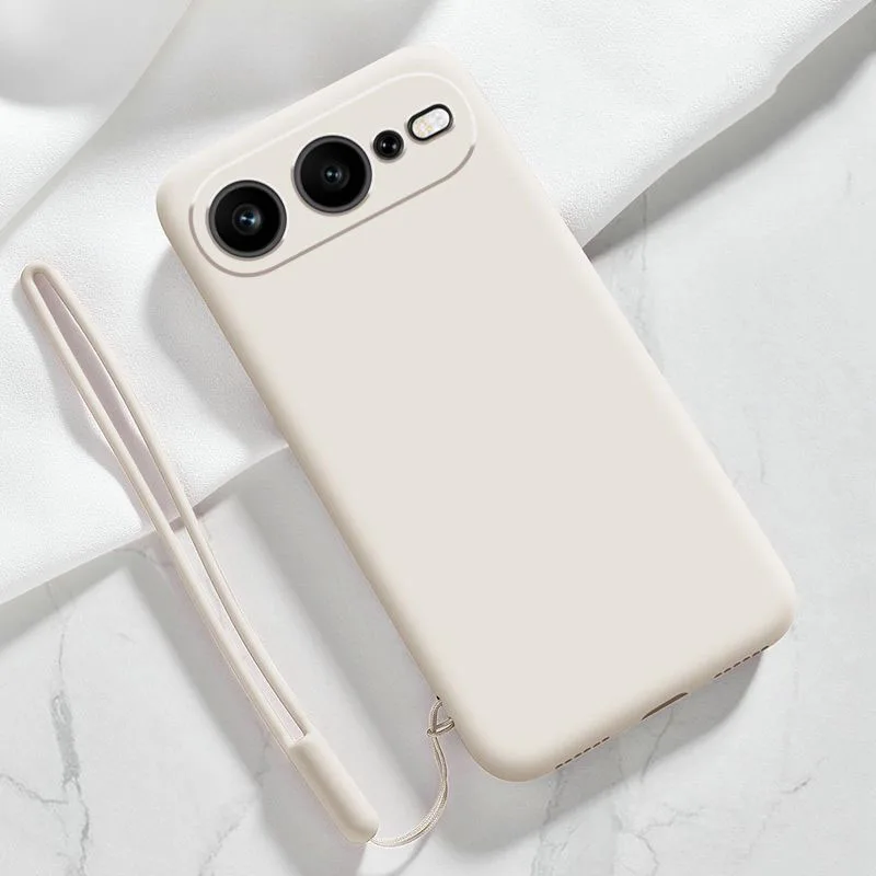 Liquid Silicone Phone Case with Hand Strap - Enhanced Durability and Grip