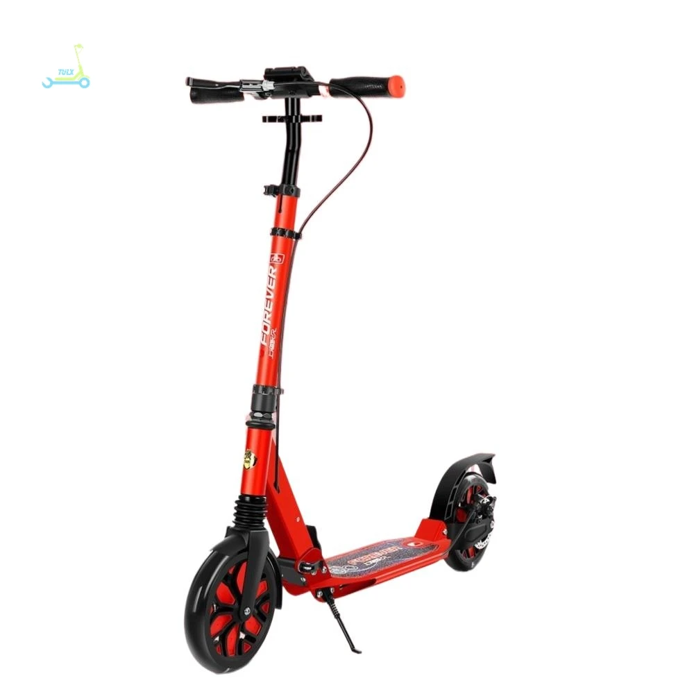 Motion Foldable Scooter Aluminum Alloy Material Suitable Children Adolescents Lightweight Durable Easy Sliding TULX