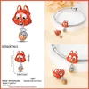 925 Sterling Silver Fashion Squirrel Maple Leaf Autumn Series Charms Beads Fit  Original Bracelets DIY Jewelry Making 5