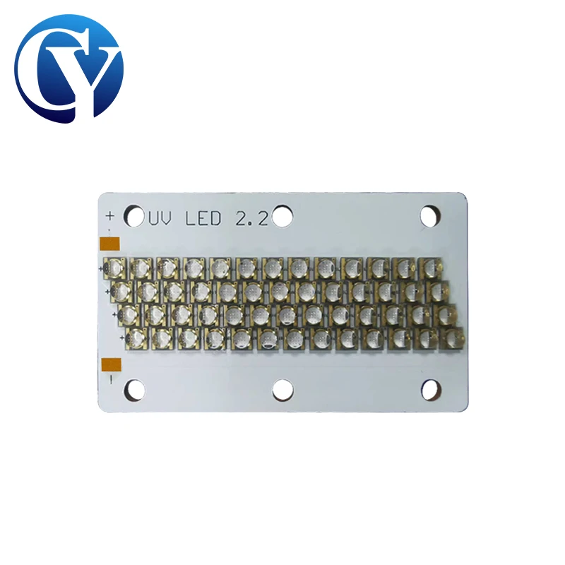 150W 156w 3535 UV LED 모듈 3D UV 경화 램프 접착제 경화 조명 365nm 385nm 395nm 405nm UV LED 램프 (3D 프린터용)