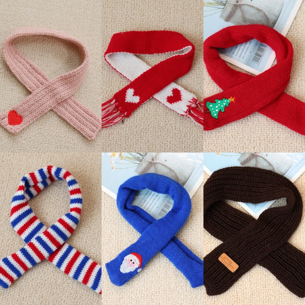 Autumn and Winter Knitwear Set Scarf for 20cm Cotton Doll Baby Clothes Cotton Doll Accessories Fans Gift