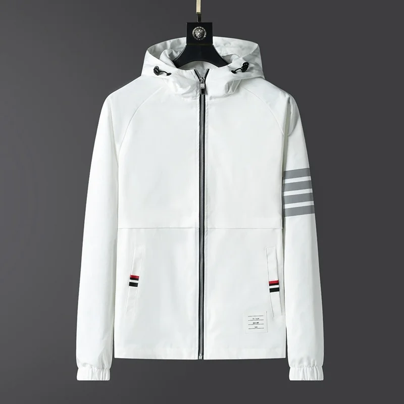 

Мужская куртка с капюшоном и длинным рукавом, в стиле Харадзюку