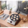 Seven Hole Omelette Pan Non-stick Pan Multi-function Pan Breakfast Pan Household Frying Pan Hamburger Mold Kitchen Cookware 2