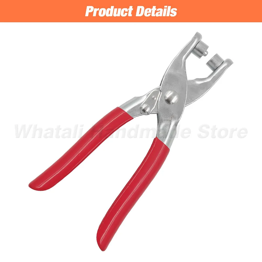 Grommet Eyelet Plier Set Eyelet Hole Punch Pliers Kit 100sets 4mm Metal Eyelets Leather Craft