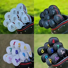 

Colorful Number Golf Iron Digital Gradient Iron Head Cover Iron Headcovers 4-9 ASP,Variety of Golf Club Protectors