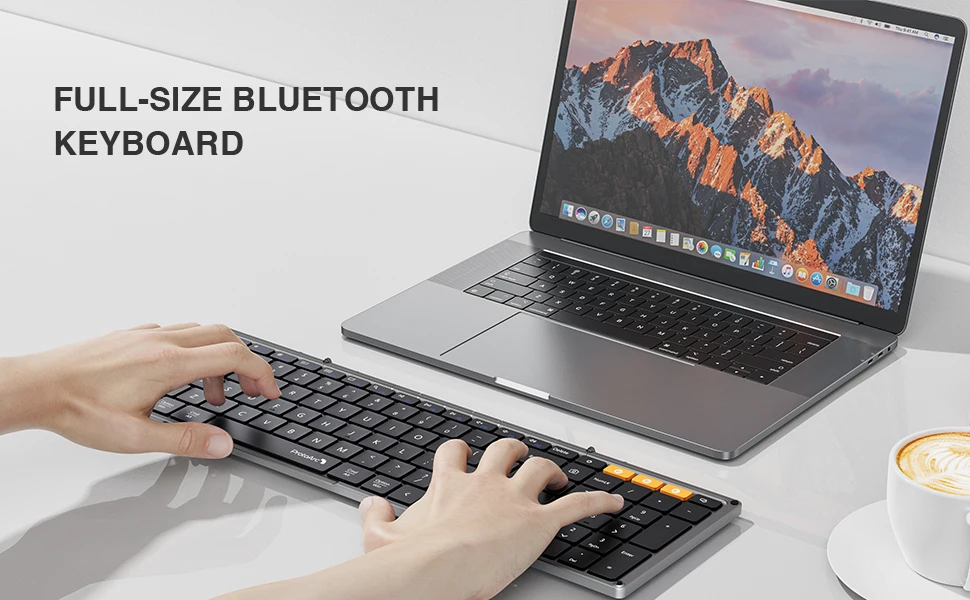 Protoarc-teclado sem fio xk01, bluetooth, com teclado