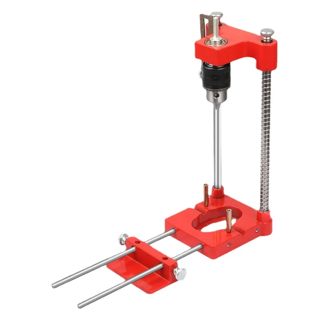 Fúró Lokátor Műanyag Acél Famegmunkáló Fúrási Sablon Lyuk Útmutató Dowel Jig Ötvözet Acél, Robbantás Elleni Szerszám - Image 2
