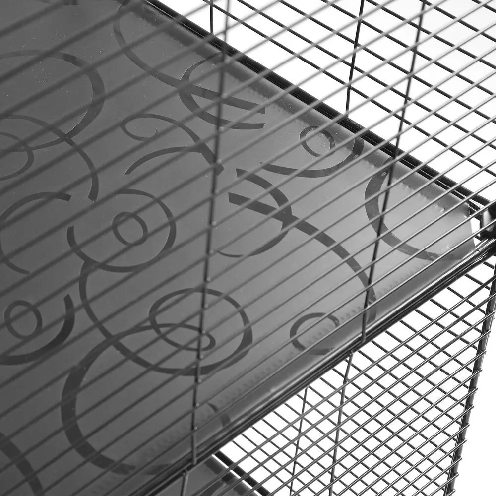 69" Extra Large Cat Cage 5 Tiers Cube Indoor Cat House Crate Free Hammock