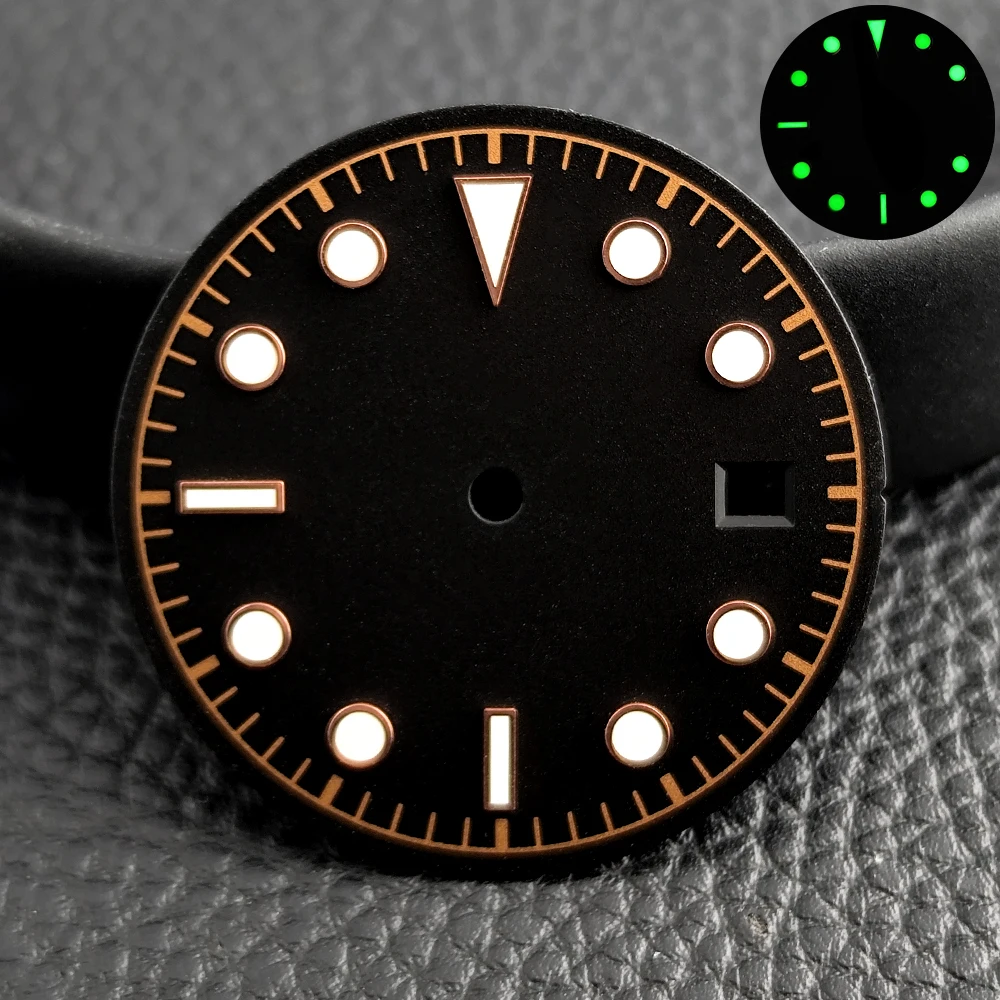 Sterile Black Dial with Single Calendar, 31mm Diameter