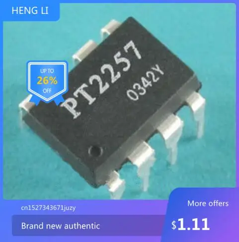 

NEW 100% PT2257 DIP8