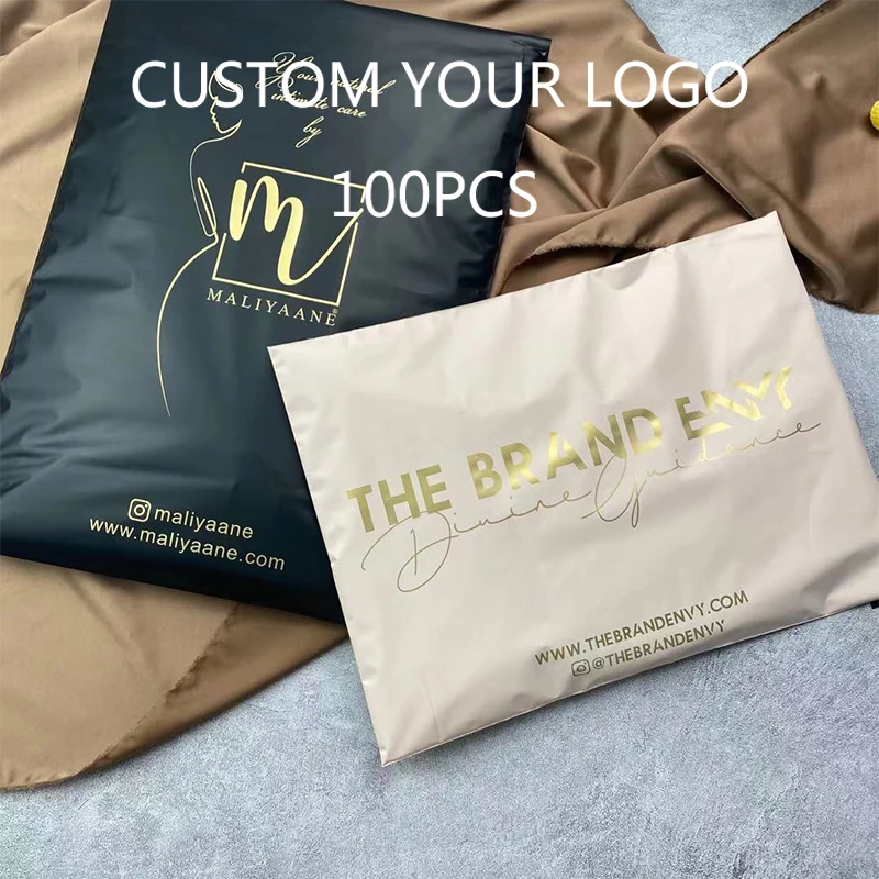 

Custom LOGO Nude Mailing Bags 10x14 6X9 10X13 Inch Self Seal Waterproof Envelope Shipping Postal Courier Bags