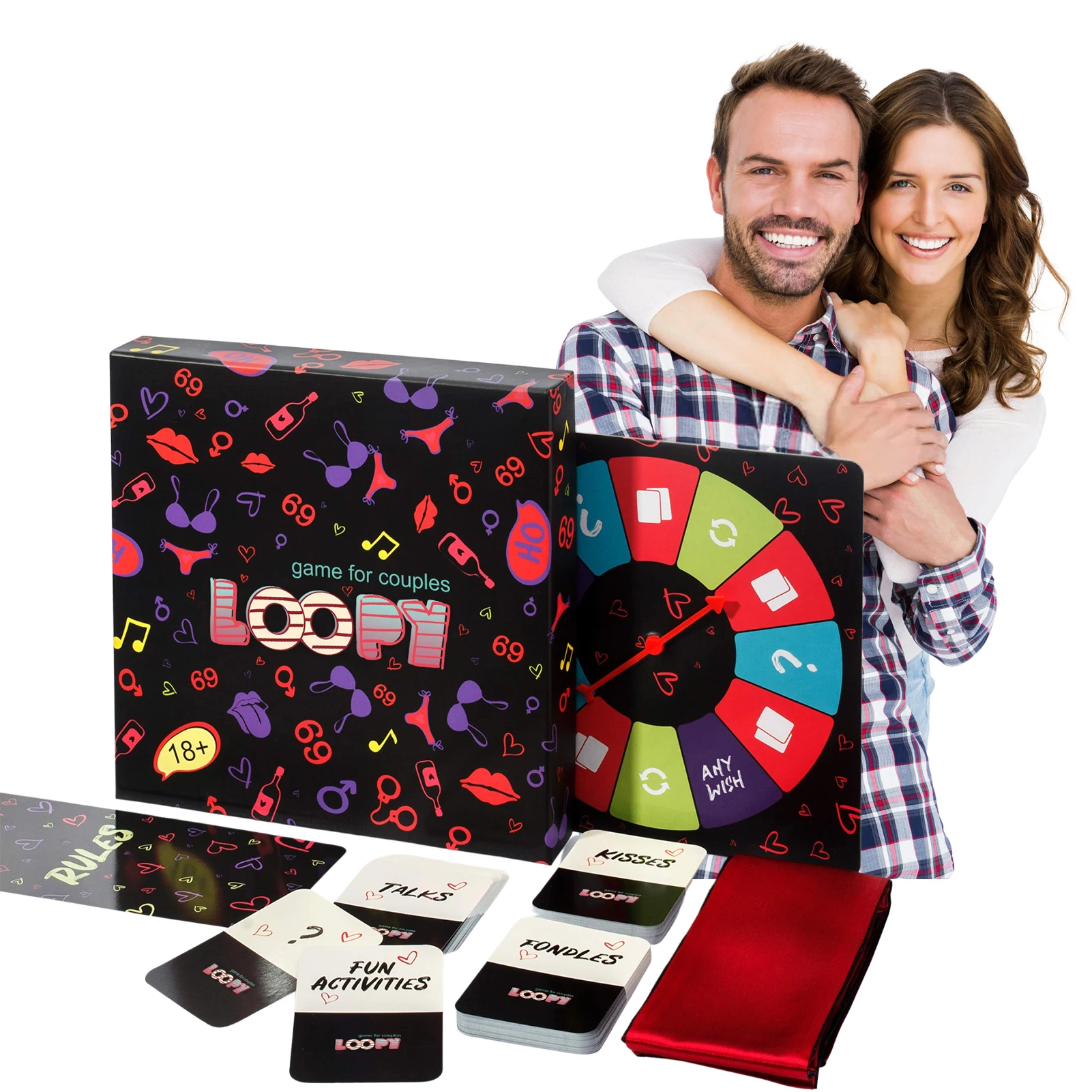 

English Version Card Game For Couples LOOPY Date Night Improve Communication Couples Game Gifts Board Game