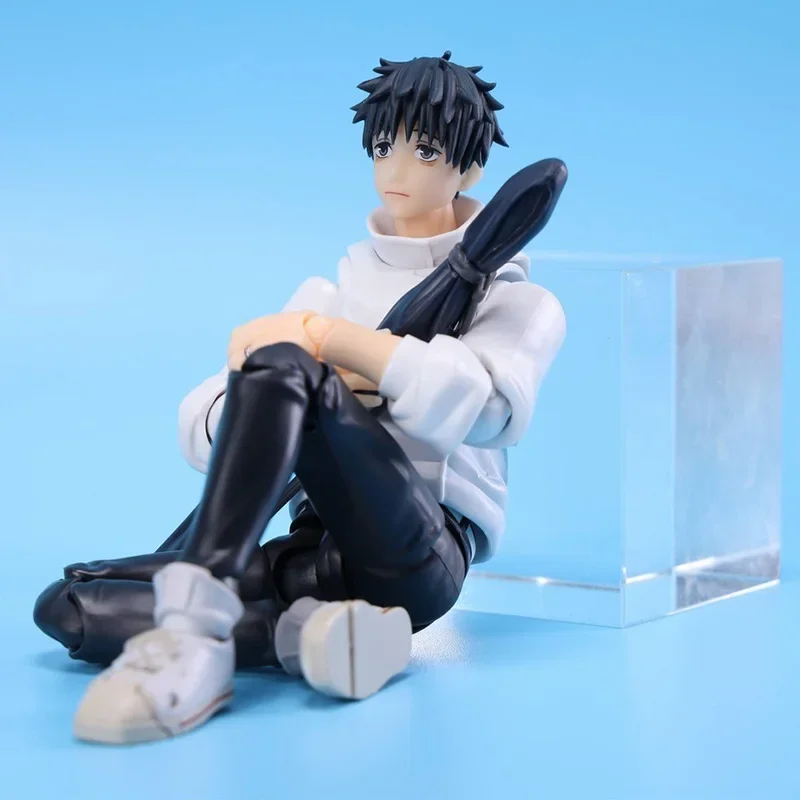 반다이 오리지널 박스 S.H.Figuarts Jujutsu Kaisen YUTA OKKOTSU 모델 키트, 애니메이션 액션 피규어 완제품 모델, 어린이 장난감 선물