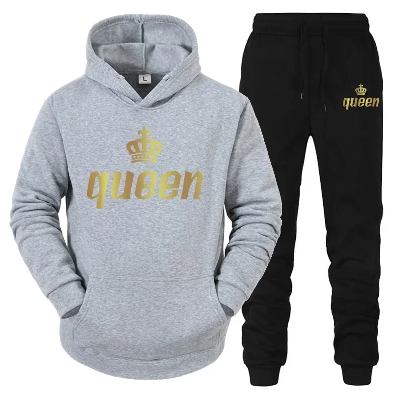 queen Grey Black