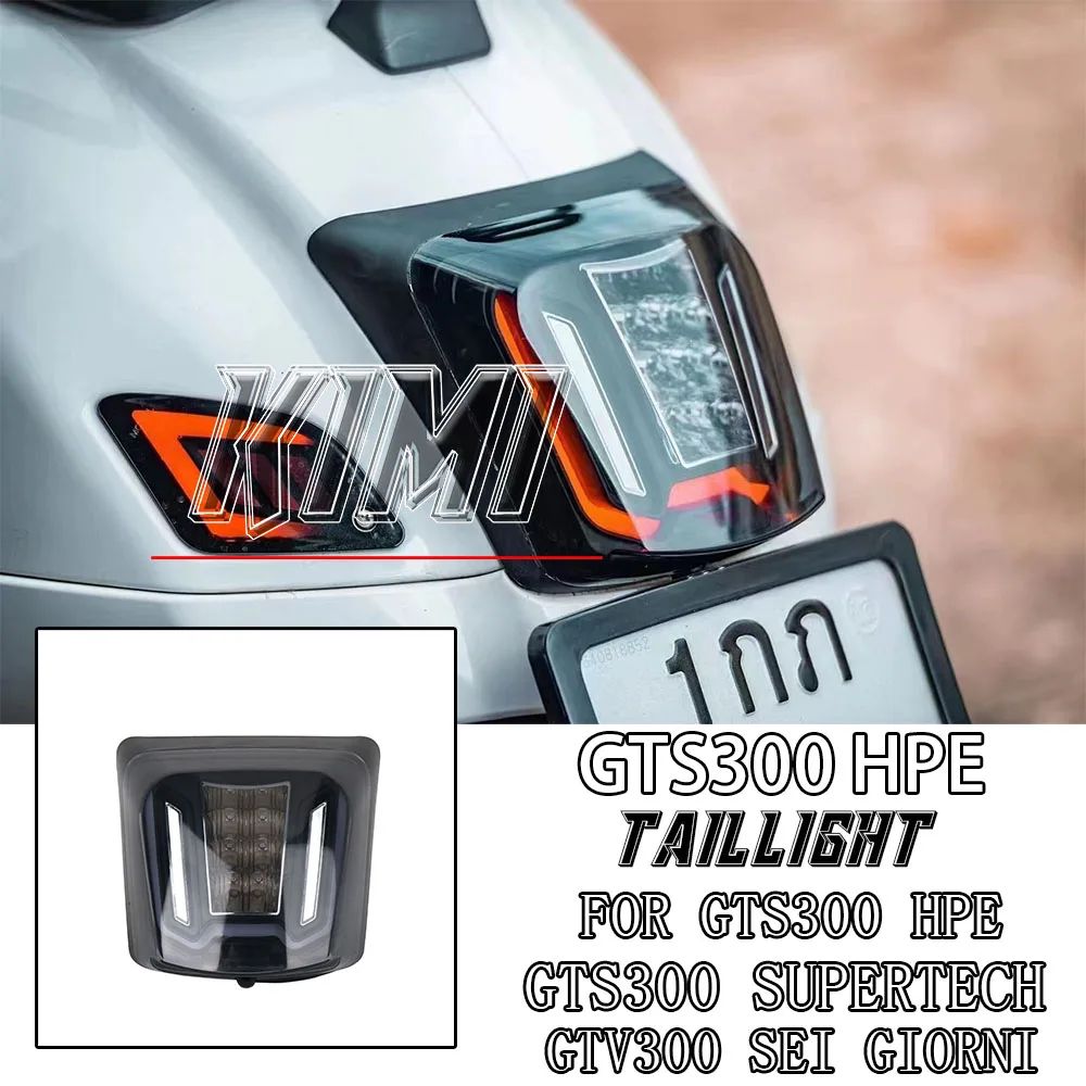 Accessori Moto Fanale Posteriore A Led Nero Fanale Posteriore Fanale Posteriore Adatto Per Vespa Gts300 Supertech Hpe Gts Gtv 300 Gtv300 Sei Giorni