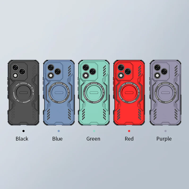 Enhanced Heat Dissipation Magnetic Wireless Charging Protective Phone Case