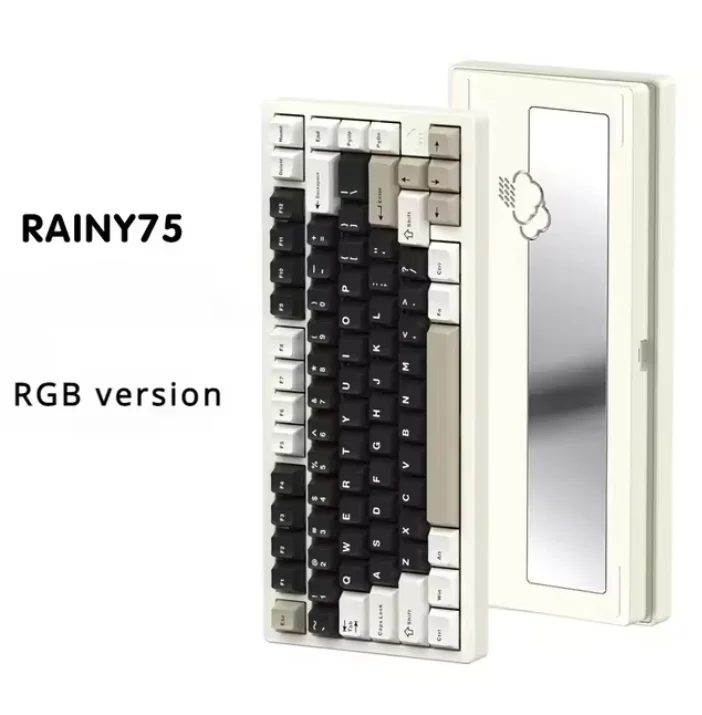 RAINY75 ホワイトキーボード 本体 WOBKEY Rainy 75【メカニカルキーボード】