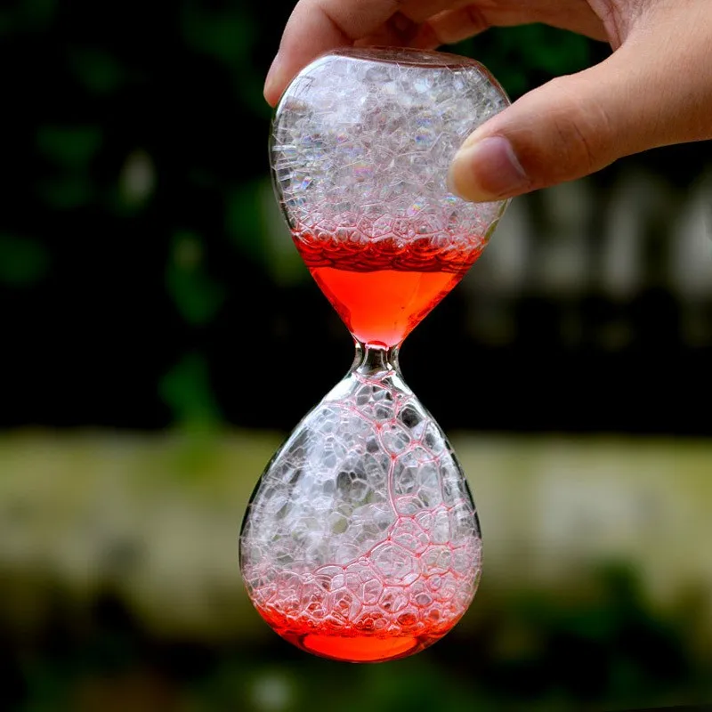 Magic Glass Bubble Hourglass time Office Accessories Hourglass Room Decoration Accessories Girl Gifts Student Desk Decorative 3