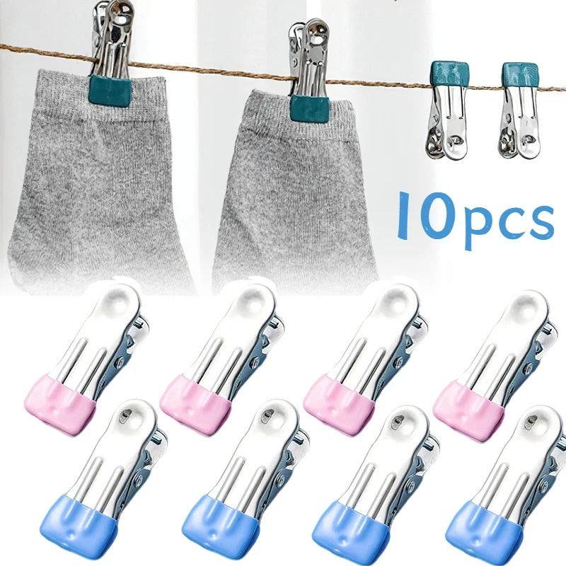 100 Stück Edelstahl Wäscheklammern - Windfest & Rutschfest Für Wäscheleine