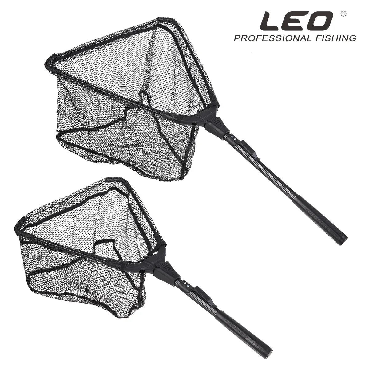 

59/78CM Aluminum Alloy Triangle Lure Net Pocket Ultralight Hand Dip Casting Net Folding Fishing Net Retractable Fish Fishing Net