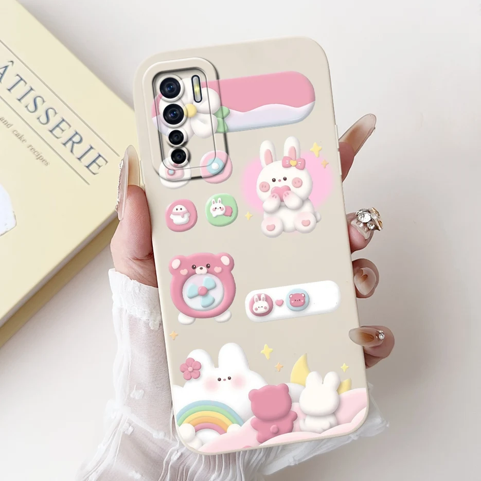 Luxury Candy Painted Soft TPU Phone Case - Premium Cover