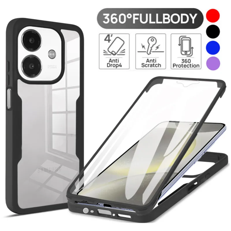 Ultimate Full Body Shockproof Protective Case - Clear Cover