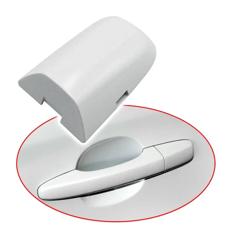 Maniglia Esterna Sinistra Per Volvo S60L/V60/V40/XC60 – Tappo Finitura 39819800, Bianco, Ricambio OEM 31349578