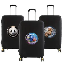 

Luggage Cover 18-28 Inch Fashion Window Animal Funny Series Pattern Trolley Suitcase Elastic Dust Bags Case Travel Accessories