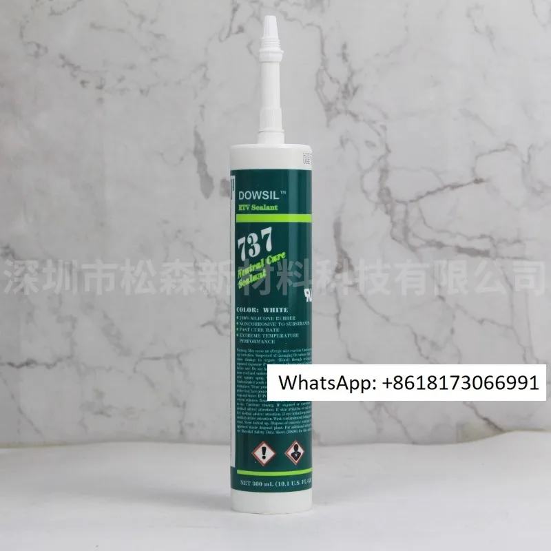 

Dow Corning 737 устойчивый к высоким температурам стеклянный клей FDA пищевой кислотный Водонепроницаемый Электронный клей