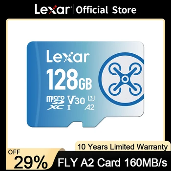 Lexar FLY MicroSDXC UHS-I Memory Card 256GB 128GB 64GB Micro Sd Memory Card class 10 Flash Memory Card for Drones/action Cameras 1