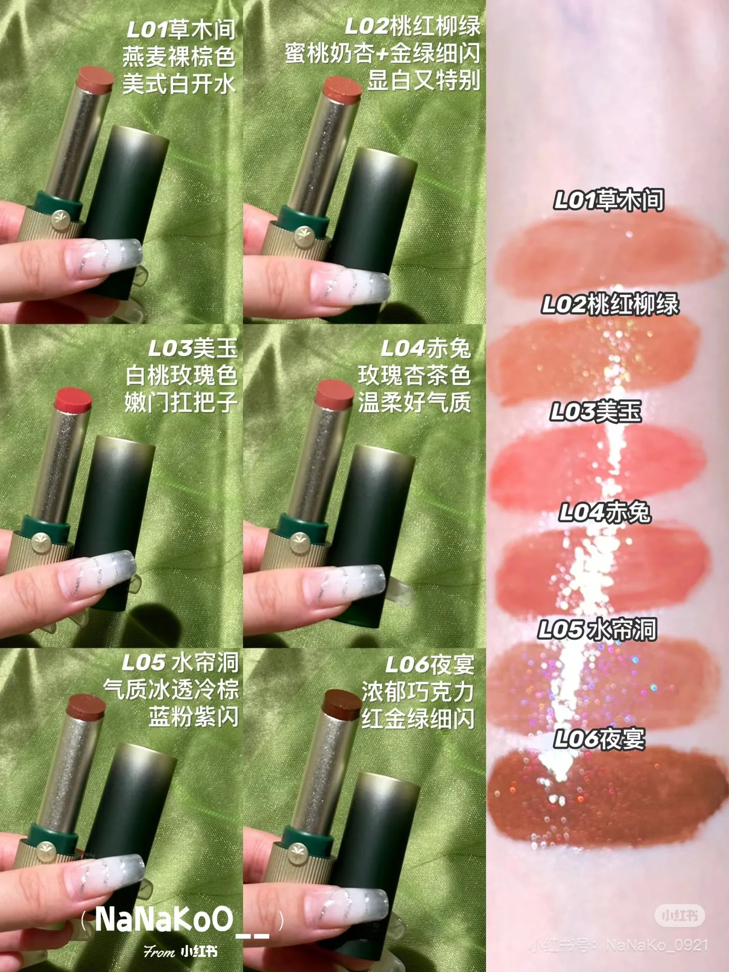 Girlcult Flat Peach Series ALLIN Makeup Gift Set Lip Gloss lipstick Blush Highlighter Mirror Set 3