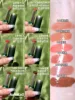 Girlcult Flat Peach Series ALLIN Makeup Gift Set Lip Gloss lipstick Blush Highlighter Mirror Set 3
