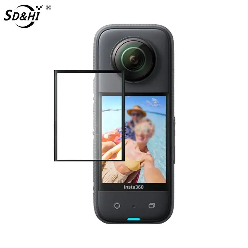 파노라마 카메라 보호 안티 스크래치 필름, 액션 카메라 액세서리, Insta360 X3 액션 카메라 필름용 화면 보호기, 3 개