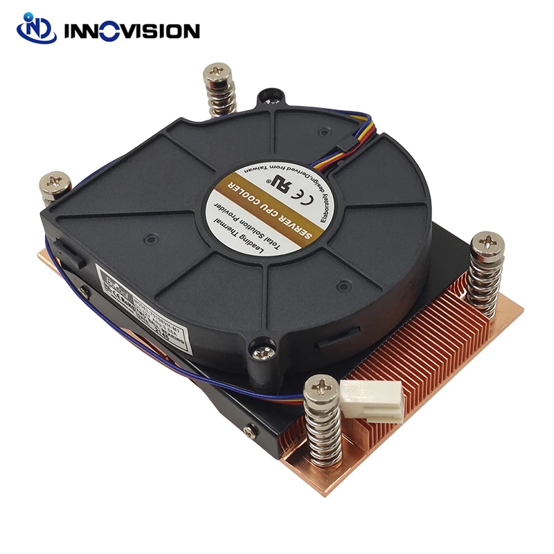 Dissipador de Calor Cooper para Amd Processador Am4 Am5 1u Cpu Cooler Tdp95w para 1u Servidor 27 mm Altura 1ua27 Novo - Imagem 3