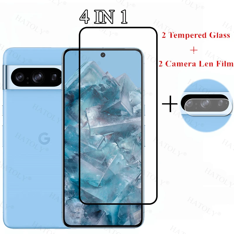Vetro Temperato Per Google Pixel 8 Pro Obiettivo Della Fotocamera Con Protezione Dello Schermo Per Pixel 8 Pro 7 7A 6 6A Glass Per Google Pixel 8 Pro 