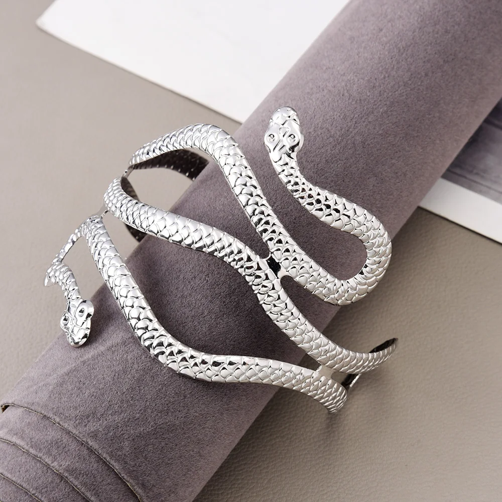 Egypt Cleopatra Swirl Snake Butterfly Leaf Arm Cuff Armlet Armband Open Cuff Bangle Bracelet for Women Gift bangle bracelet snake bangle bracelet