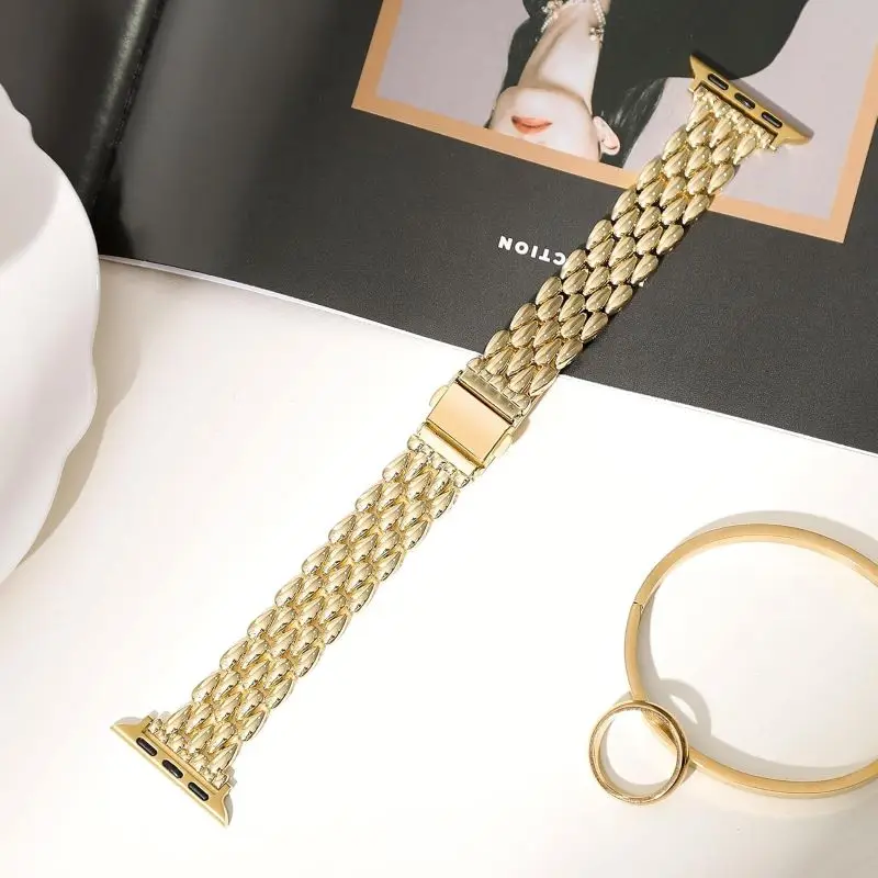 Luxury Metal Watch Strap Replacement Bracelet