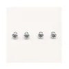 4PCS Replacement For Andis ML 01750 Phat Master Clipper Blades Screws Shaver Parts 5