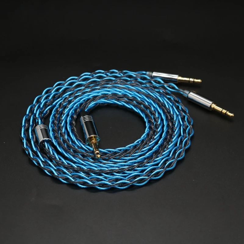IvipQ-218  8 ھ   ׷̵ ̺, HD580 HD650 HD800 HIFIMAN, 2.5, 3.5, 4.4, 6.35, 4PIN XLR 