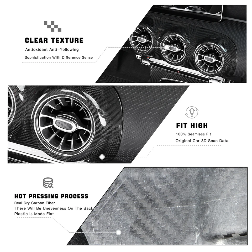 SNBLO For Mercedes Classe A W177 Accessori Support De Téléphone Portable Pour Mercedes Benz A200