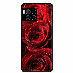 Shockproof Black Silicone Soft Phone Case with Enhanced Protection and Sleek Design for T Mobile REVVL 7Pro (B06.CH.199)
