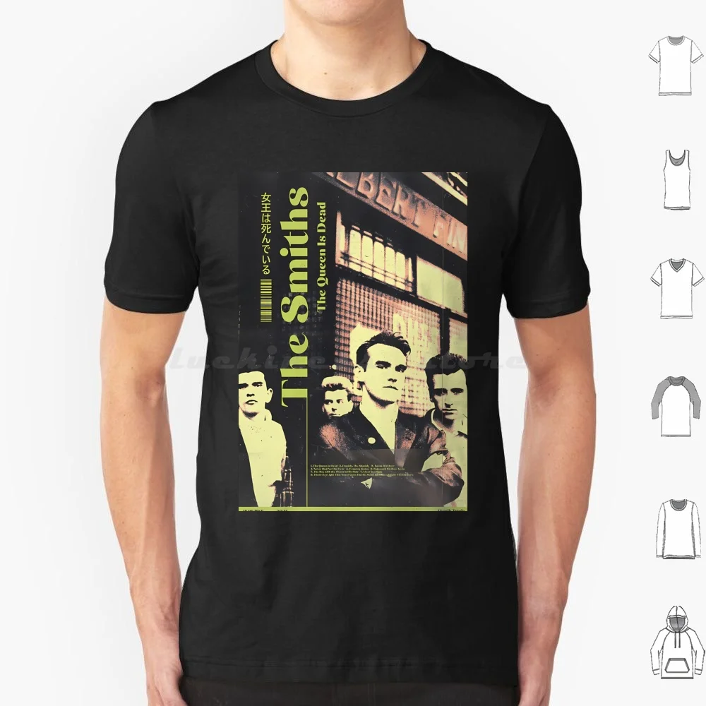La Regina È Passata-The Smiths T Shirt Uomo Donna Bambini 6Xl Smiths Man Dead Queen Comfortles Uomo The Smiths The Queen Is