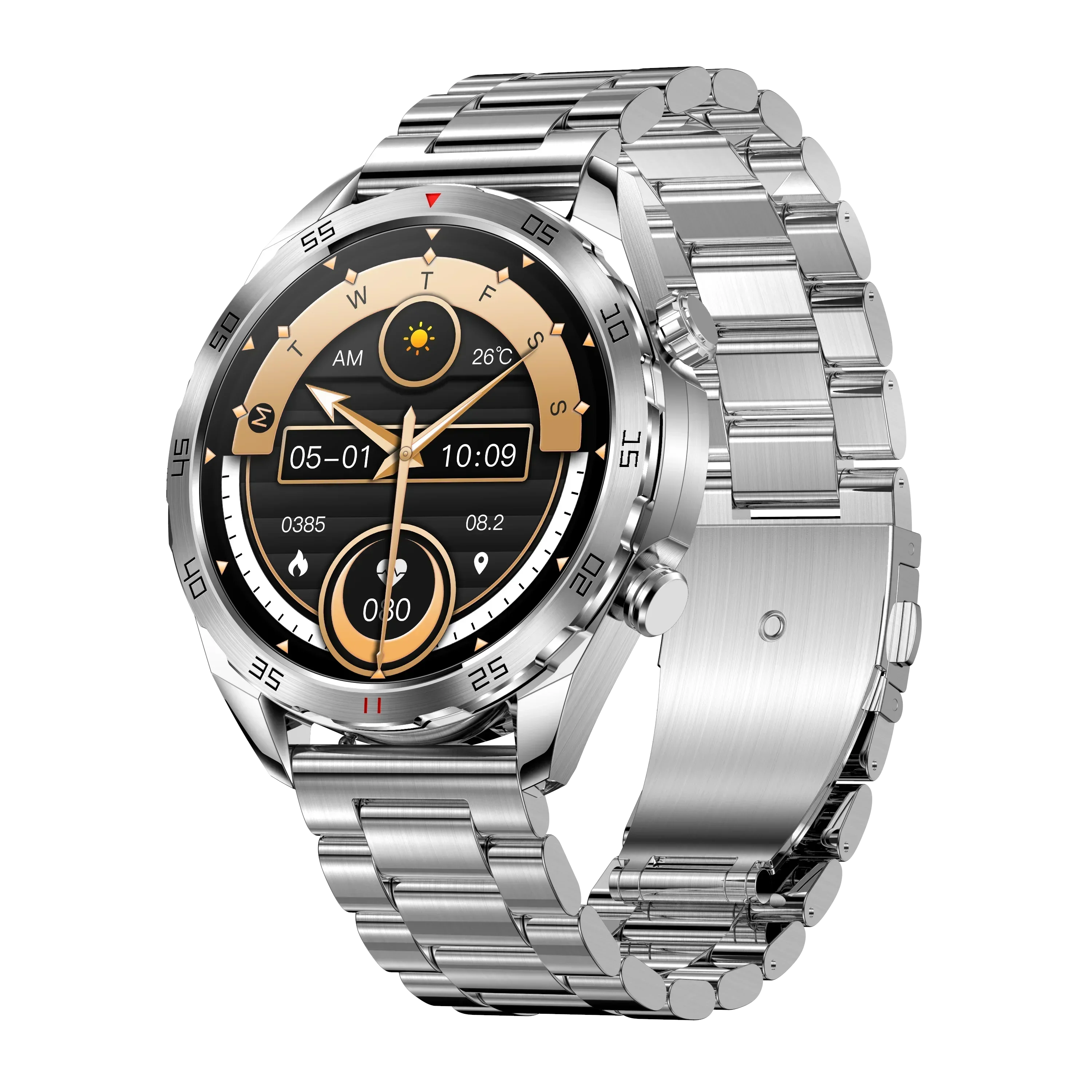 Alibaba K60 Smartwatch NX16 ECG Smart Watch For Men Sport Outdoors - Main Image