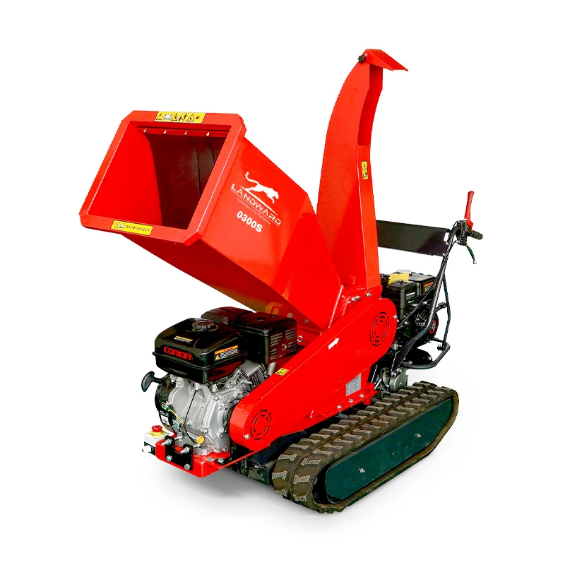 China Manufacturer Customized For Sale Small Branch Chipper 100mm Crushing Diameter Household Mini Wood Chipper Timber Crusher 6