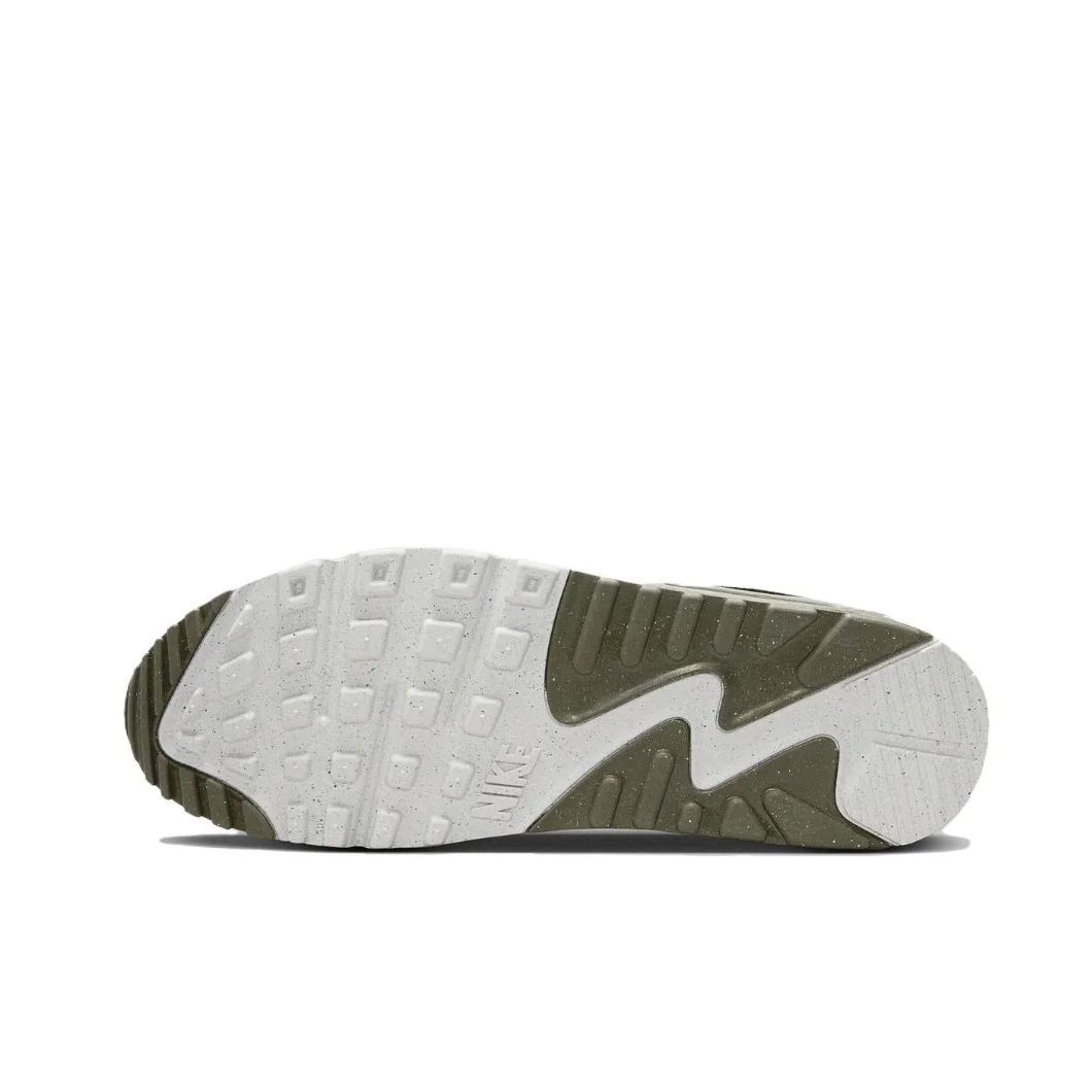 Nike AIR MAX 90 Low Men's Winter Breathable Anti-slip Wear-resistant Casual Sneakers
