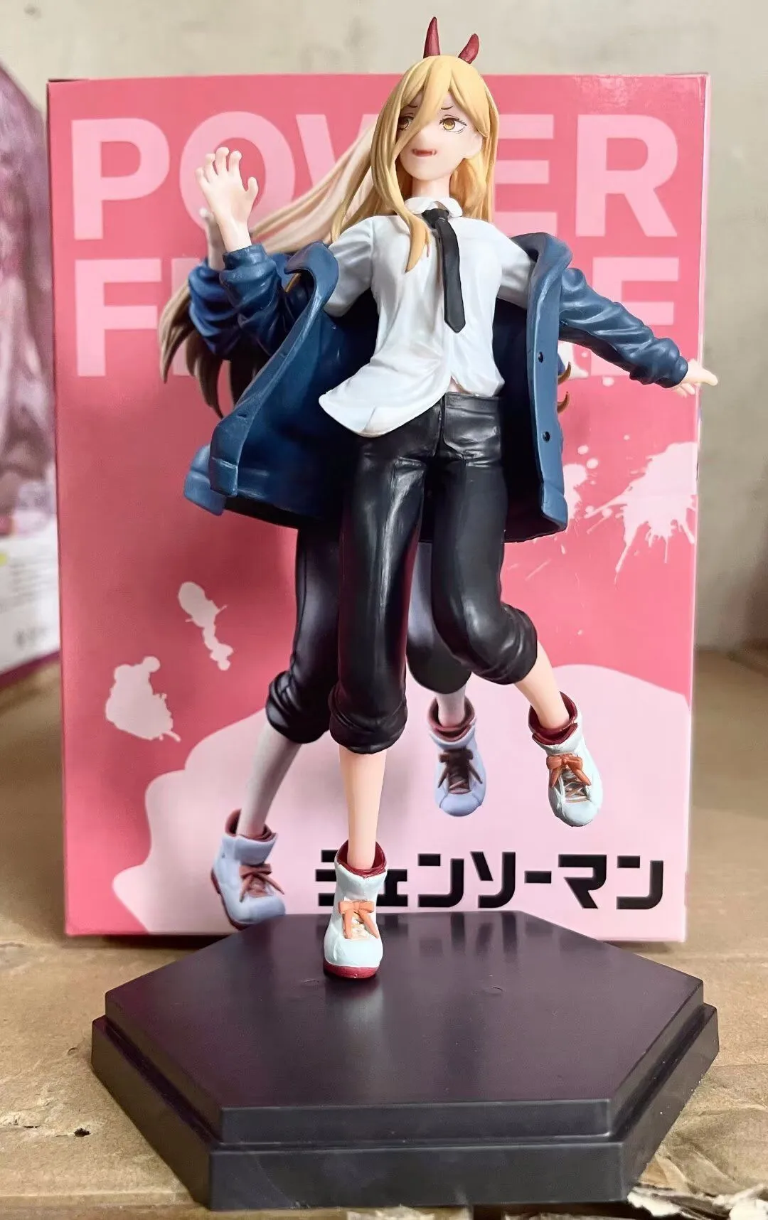 21cm Kettensäge Mann Anime Denji Figur Kraft Action figur Pochita Figur Szene Ornament Makima Modell Puppe Makima Boxed Spielzeug PVC – Detail 2