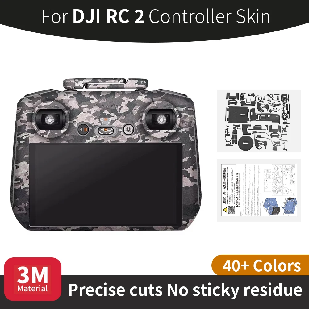 For DJI RC2 Skin DJI RC 2 Controller Skin Anti-scratch Controller Sticker protective film More Colors