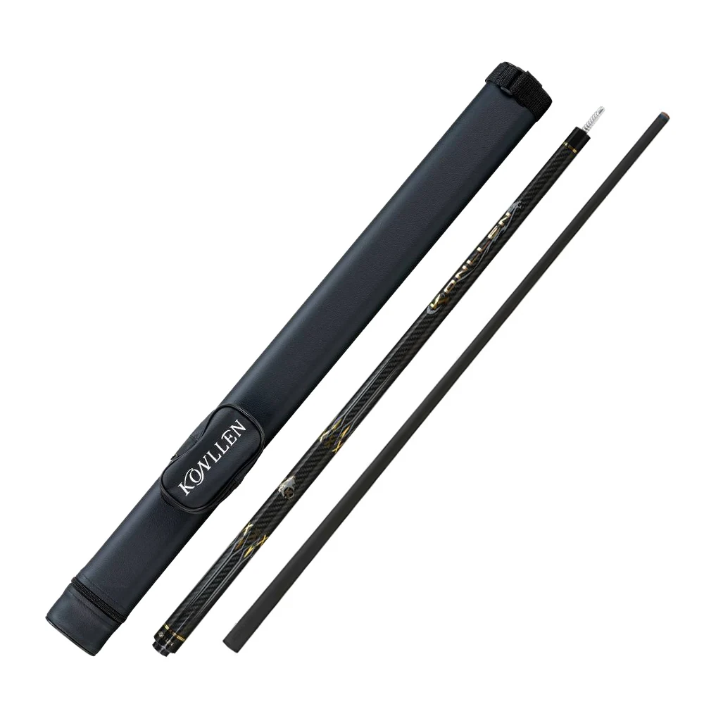 KONLLEN KL-3K カーボン KONLLEN KL-3K Carbon FIber Pool Cue Stick 147cm 3/8*8 Radial